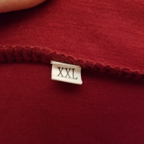 NWOT Maroon Women's Shirt XXL/2X - Picture 4 of 7